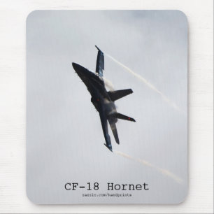 Flugzeuge Mousepad der Hornissen-CF-18