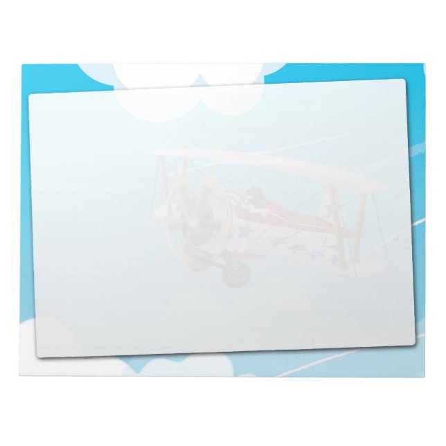 Flugzeuge Notizblock (Vorderseite)