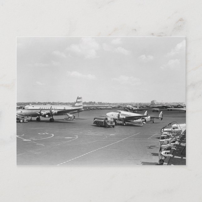 Flugzeuge Postkarte (Vorderseite)
