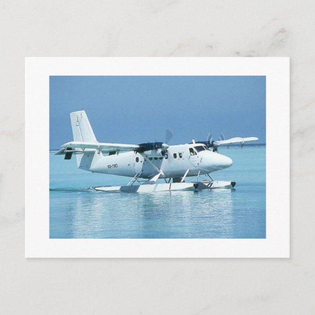 FLUGZEUGE POSTKARTE (Vorderseite)