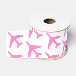 Flugzeuge rosa Crew Ripsband