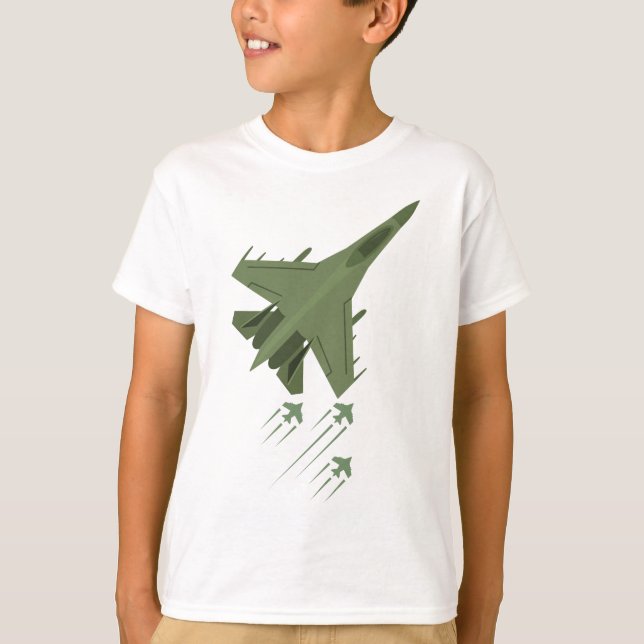 Flugzeuge T-Shirt (Vorderseite)