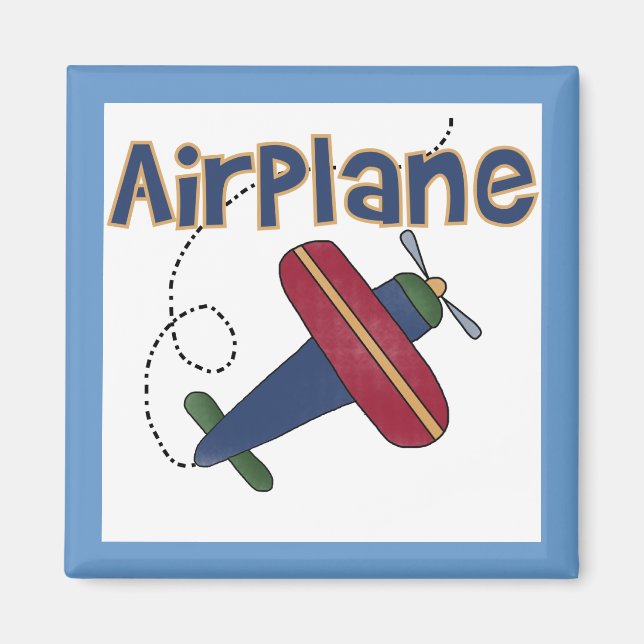 Flugzeugentzieher und -geschenke magnet (Vorne)