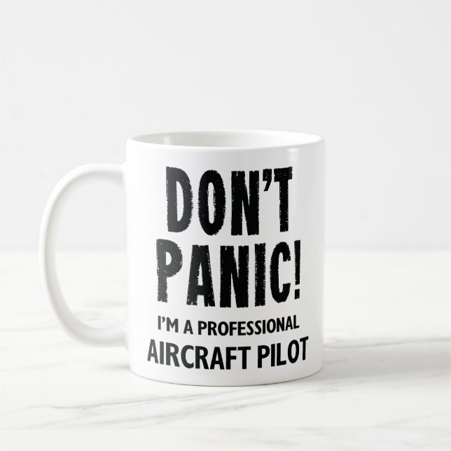 Flugzeugführer Kaffeetasse (Links)