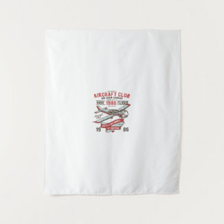 Flugzeugklub Wandteppich