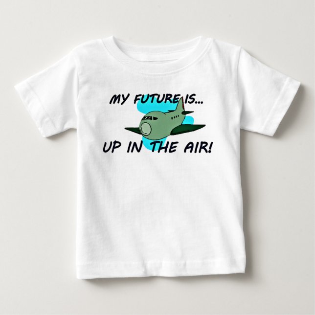 Flugzeugkonstruktion Baby T-shirt (Vorderseite)