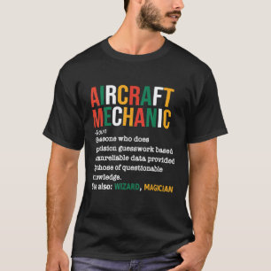 Flugzeugmechaniker Definition Substantiv Definitio T-Shirt