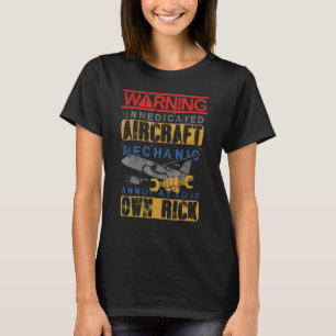Flugzeugmechaniker Flugzeugmechaniker T-Shirt