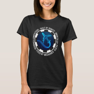 Flugzeugmechaniker Luftfahrtingenieur Techniker T-Shirt
