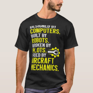 Flugzeugmechaniker Luftfahrtmechaniker Flugzeugmec T-Shirt