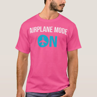 Flugzeugmodus auf Coolem Urlaub Funny Tee Shirt