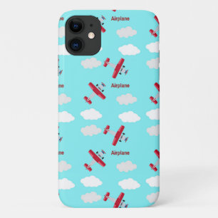 Flugzeugmuster auf Blau Case-Mate iPhone Hülle