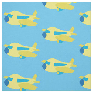 Flugzeugmuster Stoff