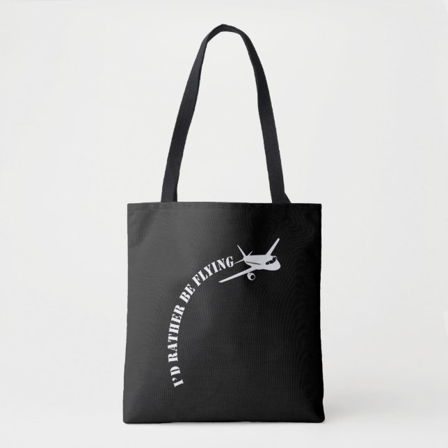 Flugzeugpiloten-Flieger-Flugzeug-Luftfahrtenthusia Tasche (Vorderseite)