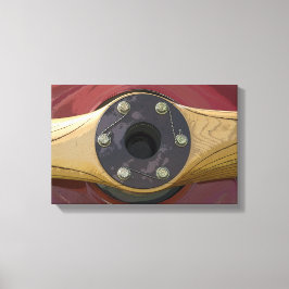 Flugzeugträger aus Holz Leinwanddruck