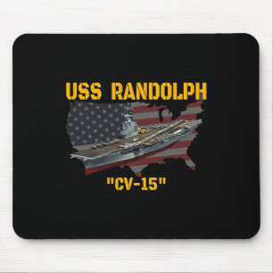 Flugzeugträger Uss Randolph Cv-15 Veteran Day F Mousepad