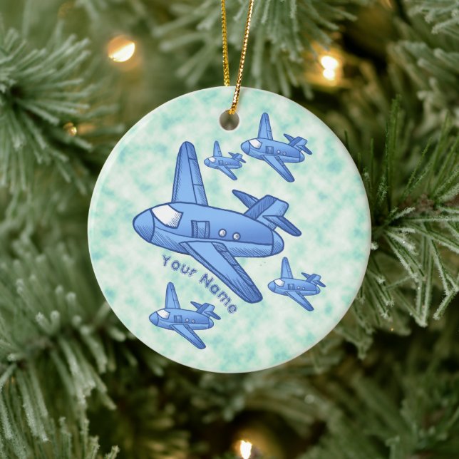 Flugzeugverzierung Keramik Ornament (Baum)