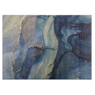 Fluid Alcohol Ink Cutting Board Schneidebrett