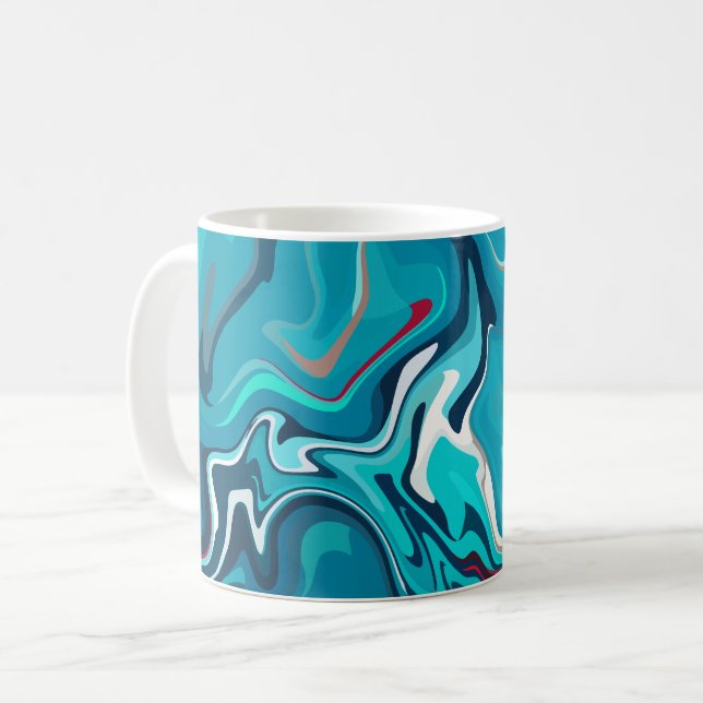 Fluid Blue Harmony Kaffeetasse (Vorderseite Links)