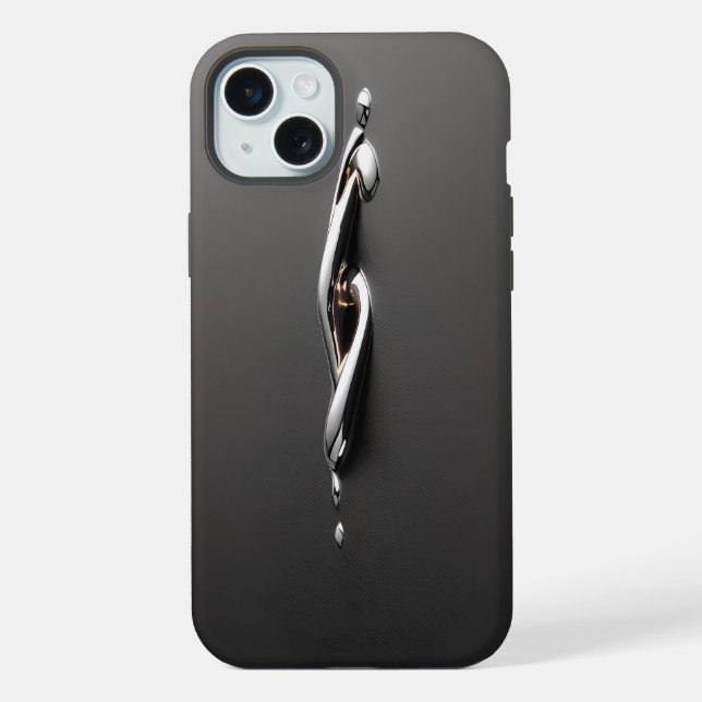 Fluid-Element-Reihe iPhone 15 Plus Hülle (Rückseite)