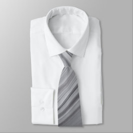 Fluid Swirl Marble Gray Neck Tie Krawatte