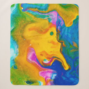 Fluidkunst. Abstrakter farbenfroher Hintergrund, T Sherpadecke