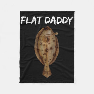 Flunder-Fisch-Shirts für Männer und Fischer von A Fleecedecke