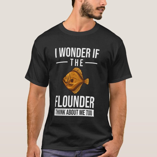 Flunderfischzüchter T-Shirt (Vorderseite)