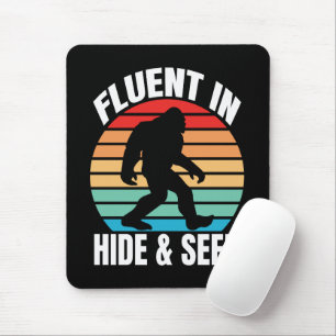 Fluor in Hide und Seek Funny Bigfoot Mousepad