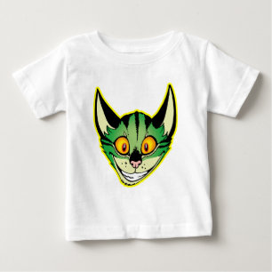 Fluorescent Cartoon Cat Baby T - Shirt