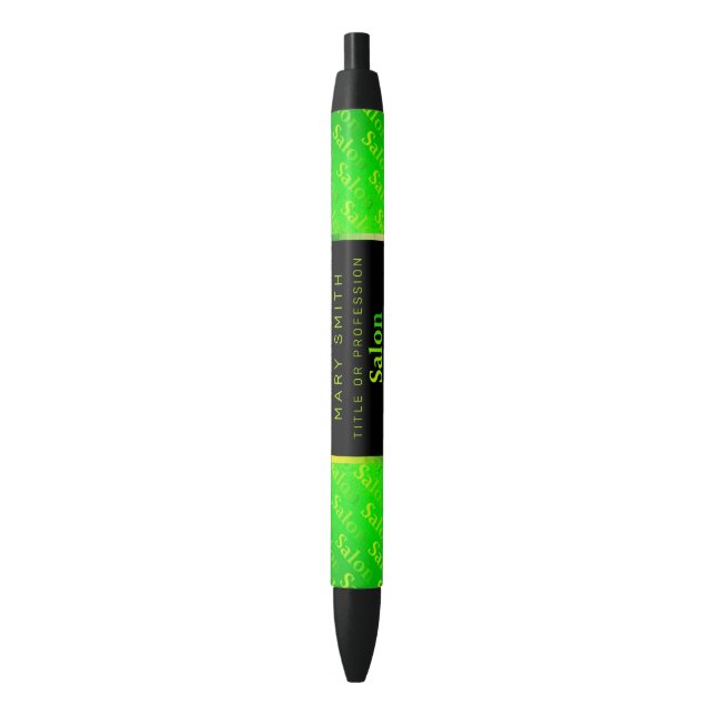 Fluorescent Neon Elegant Kugelschreiber (Vorderseite Vertikal)