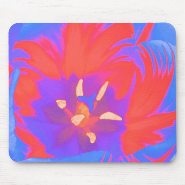 Fluorescent Tulip Mousepad (Vorne)