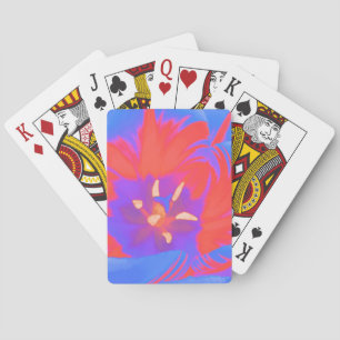 Fluorescent Tulip Playing Cards Spielkarten