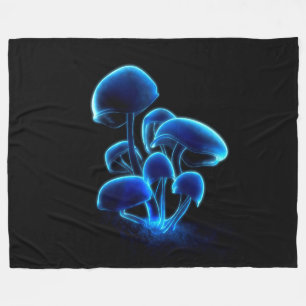 Fluoreszenz-Fleece Fleecedecke