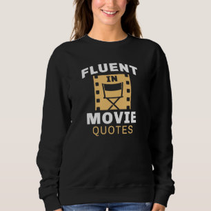 Fluoreszenz in Kinokitonetten Sweatshirt