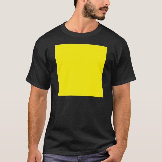 Fluoreszenzgelb T-Shirt (Vorderseite)