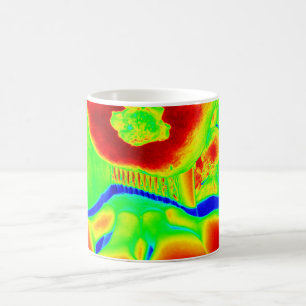 fluoreszierende Frucht Kaffeetasse