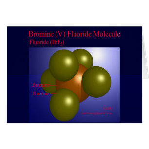 Fluorid-Molekül des Brom-(V) (Karte)