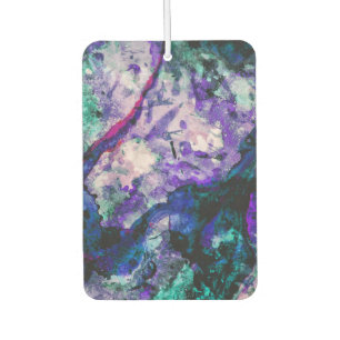 Fluorite Crystal Geode Marble Abstrakt Autolufterfrischer