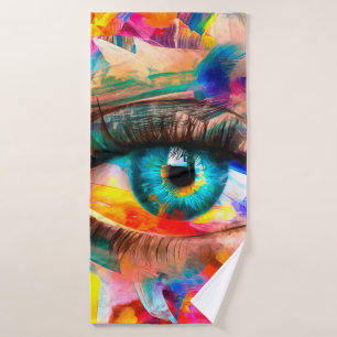 "Fluorite" - peinture à l'huile. Photo conceptuell