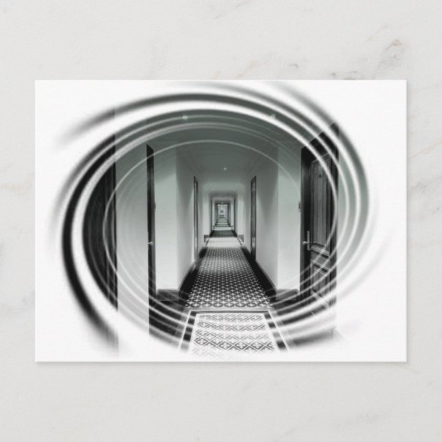 Flur Postkarte (Vorderseite)