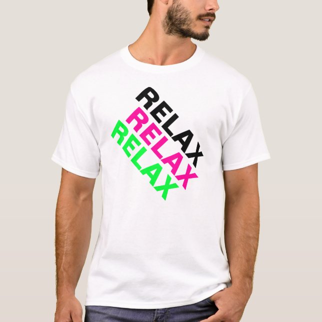 Fluro 80er Relax Gym Shirt (Vorderseite)