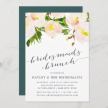 Flush de printemps | Bridesmaids Brunch Invitation