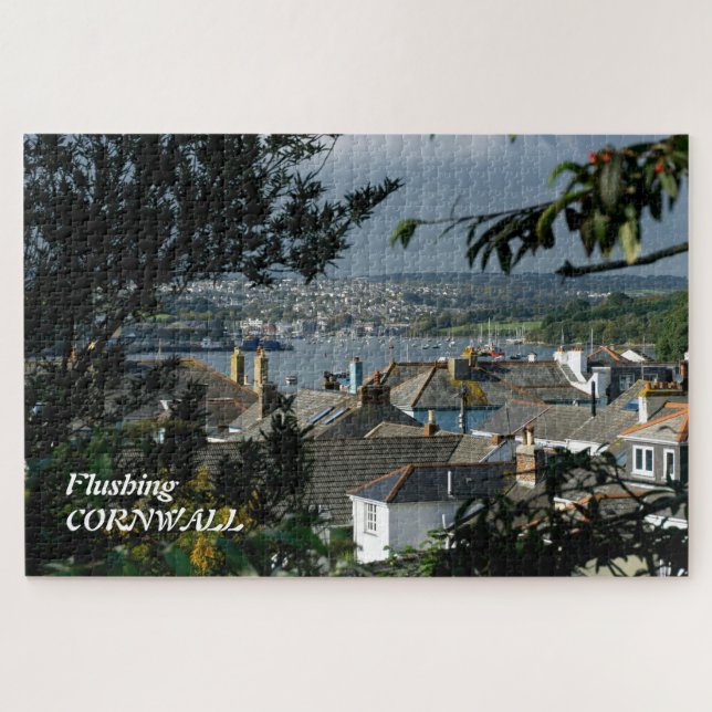 Flushing Cornwall Picturesse Landschaftlich (Horizontal)