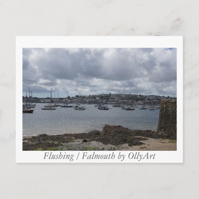 Flushing/Falmouth von OllyArt-Fotografie Postkarte (Vorderseite)