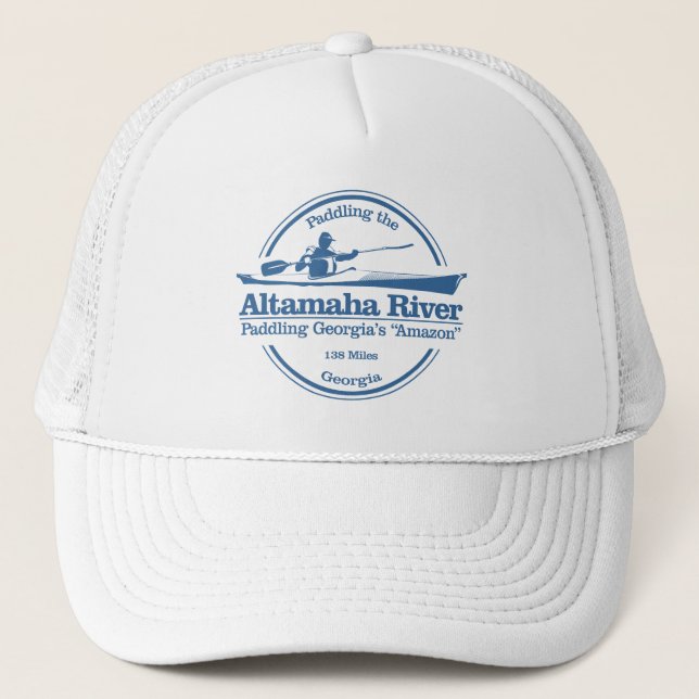 Fluss Altamaha (SK) Truckerkappe (Vorderseite)