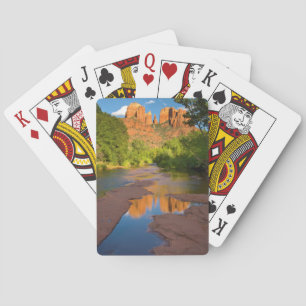 Fluss am Red Rock Crossing, Arizona Spielkarten