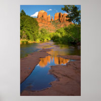 Fluss am Roten Felsen über Arizona