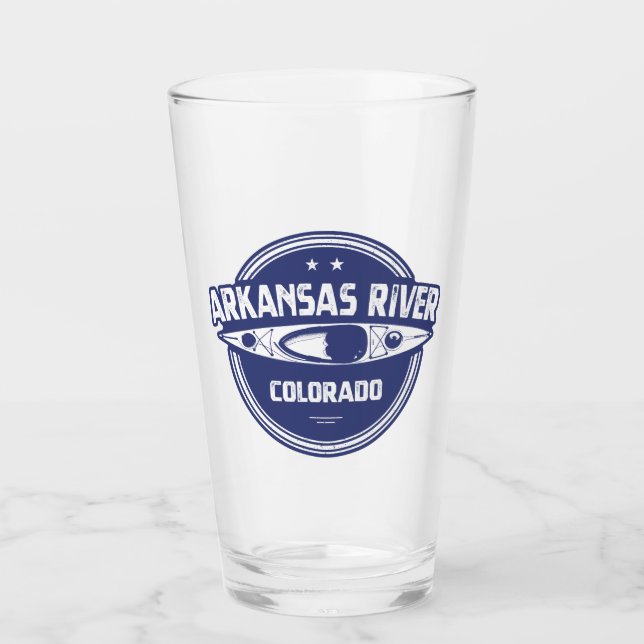 Fluss Arkansas, Colorado Glas (Vorderseite)