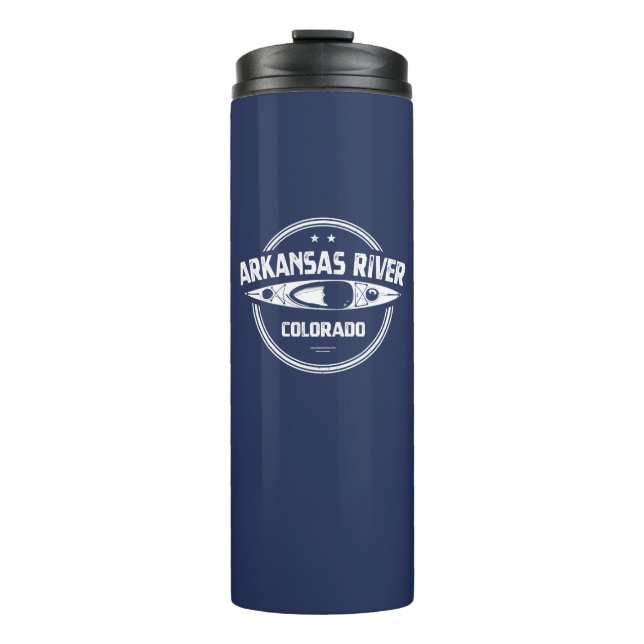 Fluss Arkansas, Colorado Thermosbecher (Vorderseite)
